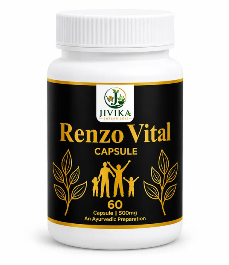 Jivika Renzo Vital Jivika Renzo Vital original product on pure white background