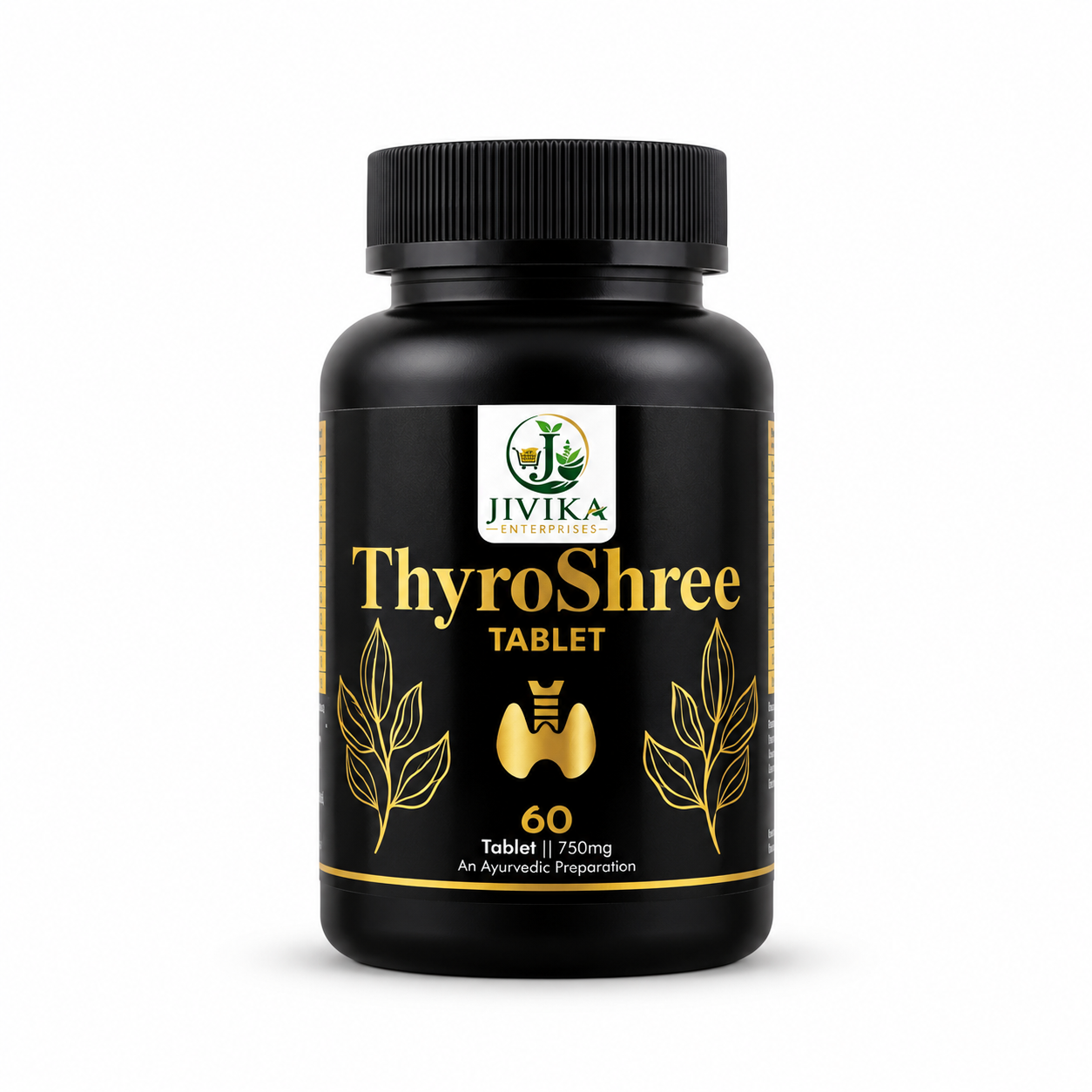 Jivika ThyroShree Jivika ThyroShree original product on pure white background